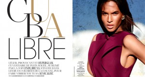 CINDY BRUNA STARS MADAME FIGARO SUMMER 2015 ISSUE – CUBA